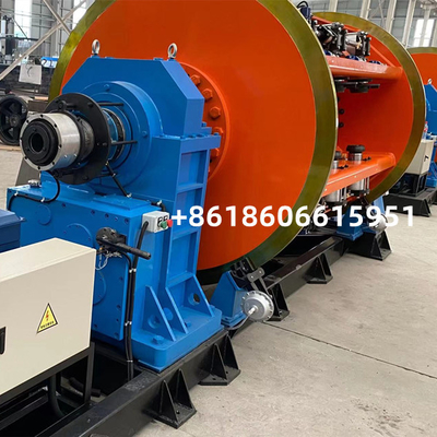 91b 1+24+30+36 โครงลวดแข็ง Stranding Machine พร้อมฟังก์ชั่น Armoring
