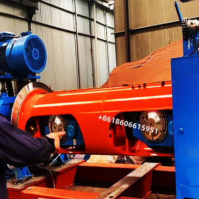 ประเภทแบริ่งขนาดใหญ่ 400/1 + 6 Tubular Stranding Machine Plc สำหรับเชือกลวดเหล็ก