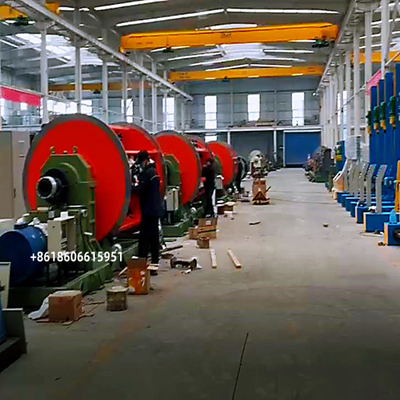 630/500 Rigid Strander 54 Bobbin Row กำลังโหลดเครื่องพันลวดทองแดง