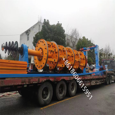 Sun Type Steel Cable เครื่องหุ้มเกราะ 400 มม. สำหรับทำสายเคเบิล