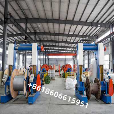 JLY1250/8 Planetary Strander และการวางแนวสำหรับเชือกเหล็กแรงสูง