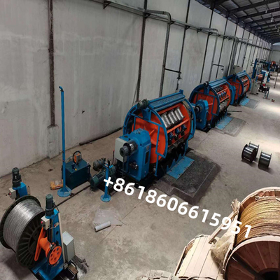 Jlk-630/6+12+18+24 เครื่องตีเกลียวแบบแข็ง สูงสุด 61 เส้นและสายแบน