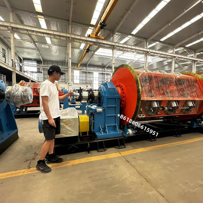 Siemens Motor Rigid Stranding Machine พร้อมระบบกระสวยโหลดอัตโนมัติ