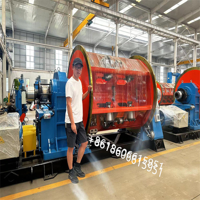 JLK-500/61 เครื่องพันลวดแบบแข็งพร้อมระบบกระสวยโหลดอัตโนมัติ