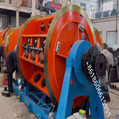 เครื่องบดสายแข็ง 630/6+12+24 สําหรับการผลิตสายไฟ พร้อมระบบบ๊อบบินการบรรทุกด้วยมือ