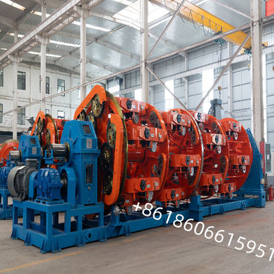 ประเภทกรง เครื่องติดสายและสายไฟฟ้า ความเร็วสูง โครงสร้างดาวเคราะห์ 630-6+12+18+24