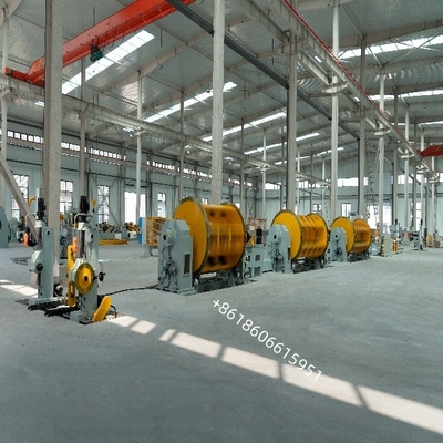 1+12+18+24/500 อุปกรณ์การผลิตสายไฟทองแดงอะลูมิเนียม เครื่องจักรขึ้นรูปเฟรมแข็ง