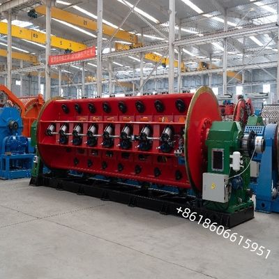 91b 1+24+30+36 โครงลวดแข็ง Stranding Machine พร้อมฟังก์ชั่น Armoring