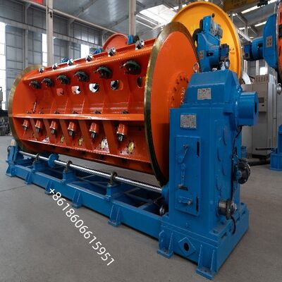 เครื่องสตรันเดอร์แบบแข็ง พร้อมระบบโหลดแบบอัตโนมัติ พร้อมระบบล็อค Pintle อัตโนมัติ และควบคุมแรงดึงอัตโนมัติ