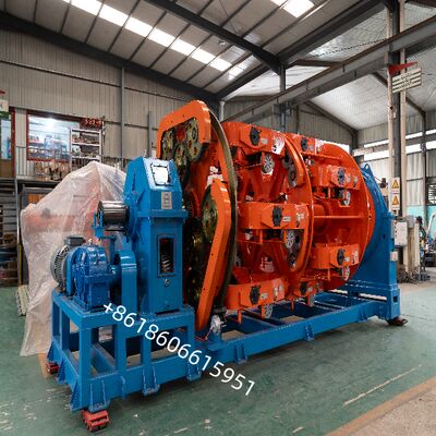 เครื่องพันสายแบบดาวเคราะห์สำหรับการวางสายแบบสม่ำเสมอและปรับปรุงคุณสมบัติทางกลของสายเคเบิลด้วยการบิดกลับแบบเฟืองทั้งหมด